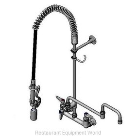 TS Brass B-0133-18DACRBJ Pre-Rinse Faucet Assembly, with Add On Faucet