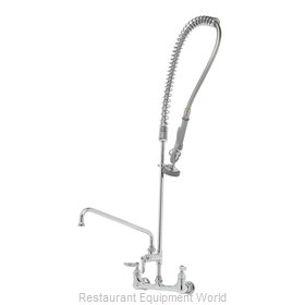 TS Brass B-0133-A12-CCB Pre-Rinse Faucet Assembly, with Add On Faucet