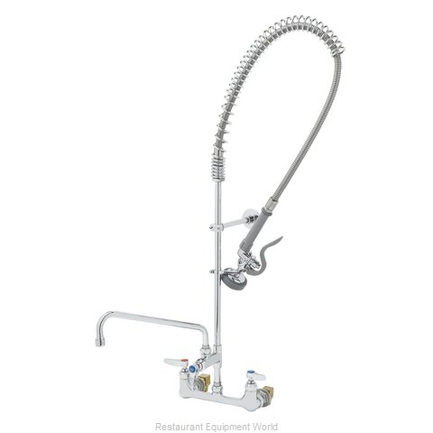 TS Brass B-0133-A12B-KIT Pre-Rinse Faucet Assembly, with Add On Faucet