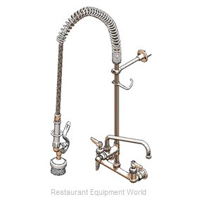 TS Brass B-0133-ADF10-BR Pre-Rinse Faucet Assembly, with Add On Faucet