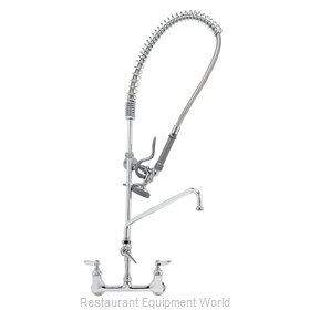 TS Brass B-0133-ADF12-B Pre-Rinse Faucet Assembly, with Add On Faucet