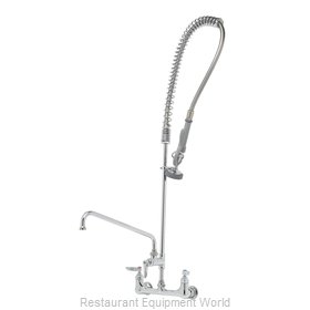 TS Brass B-0133-ADF12 Pre-Rinse Faucet Assembly, with Add On Faucet