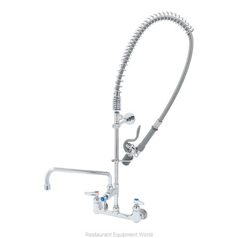 TS Brass B-0152-14-CRBCT Pre-Rinse Faucet Assembly, with Add On Faucet