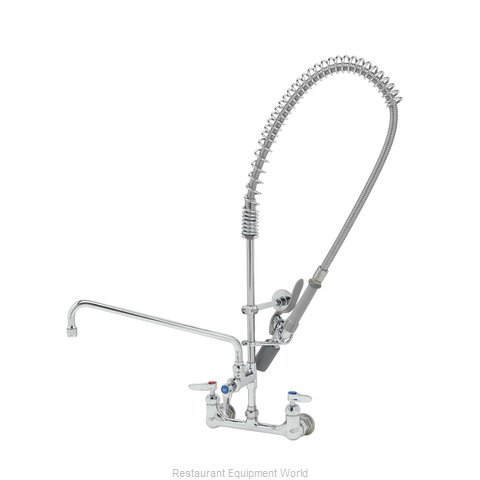 TS Brass B-0154-14-CR-BC Pre-Rinse Faucet Assembly, with Add On Faucet
