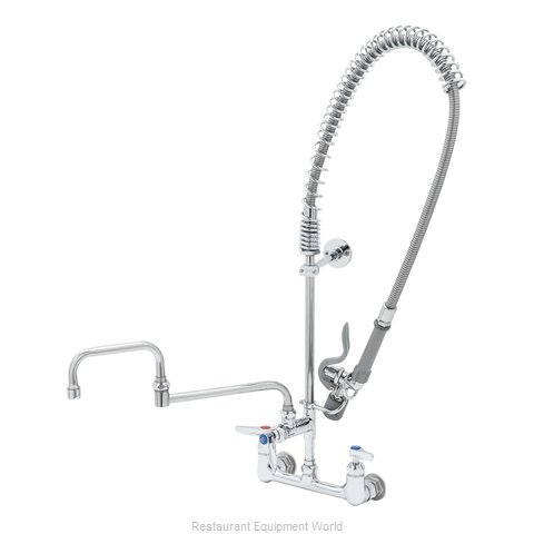TS Brass B-0154-CR-C Pre-Rinse Faucet Assembly, with Add On Faucet