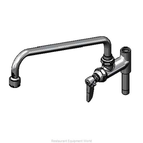 TS Brass B-0156-VF22 Pre-Rinse, Add On Faucet (Magnified)