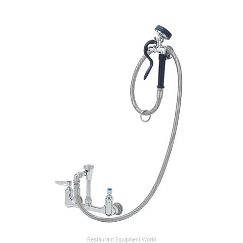 TS Brass B-0167-02 Faucet with Spray Hose (Magnified)