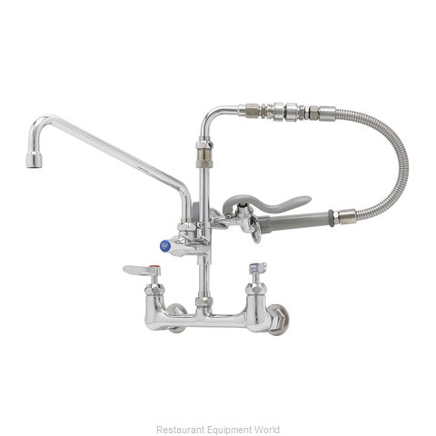 TS Brass B-0184 Pre-Rinse Faucet Assembly, with Add On Faucet