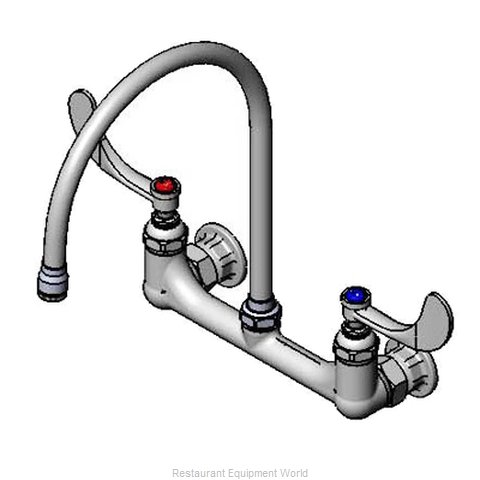 TS Brass B-0230-135X-WH4 Faucet Wall / Splash Mount