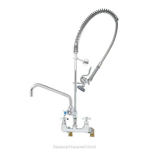 TS Brass B-0287-427-B Pre-Rinse Faucet Assembly, with Add On Faucet
