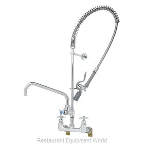 TS Brass B-0287-427-BC Pre-Rinse Faucet Assembly, with Add On Faucet