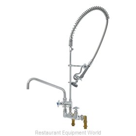 TS Brass B-0287-A14BEKST Pre-Rinse Faucet Assembly, with Add On Faucet