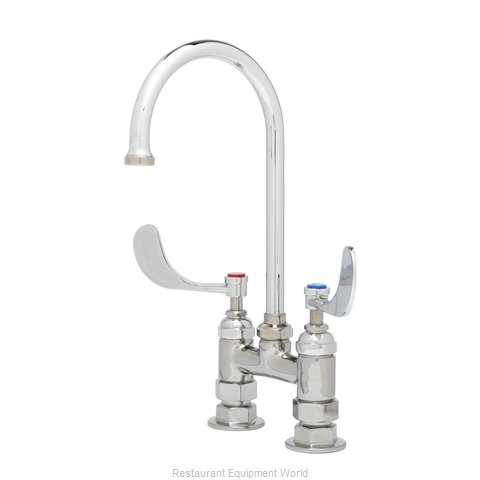 TS Brass B-0325-WH4 Faucet Deck Mount