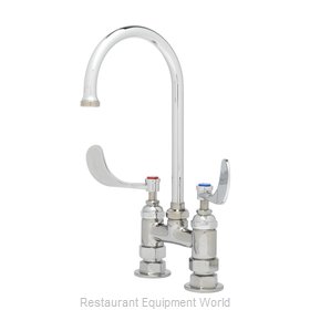 TS Brass B-0325-WH4 Faucet Deck Mount