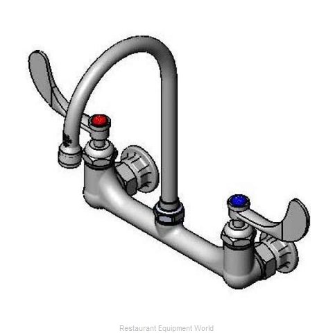 TS Brass B-0331-CR4-L22 Faucet Wall / Splash Mount