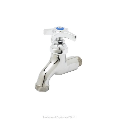 TS Brass B-0704 Faucet, Single Wall Mount, with Hose Threads