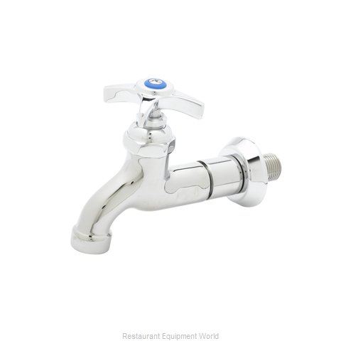 TS Brass B-0718 Faucet, Single Wall Mount, with Hose Threads