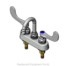 TS Brass B-1110-131X-WH4 Faucet Deck Mount