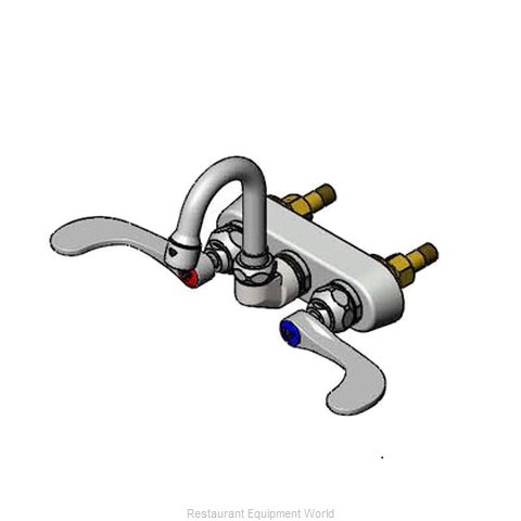 TS Brass B-1115-131X-WH4 Faucet Wall / Splash Mount