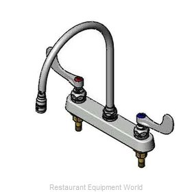 TS Brass B-1120-135X-WH4 Faucet Deck Mount