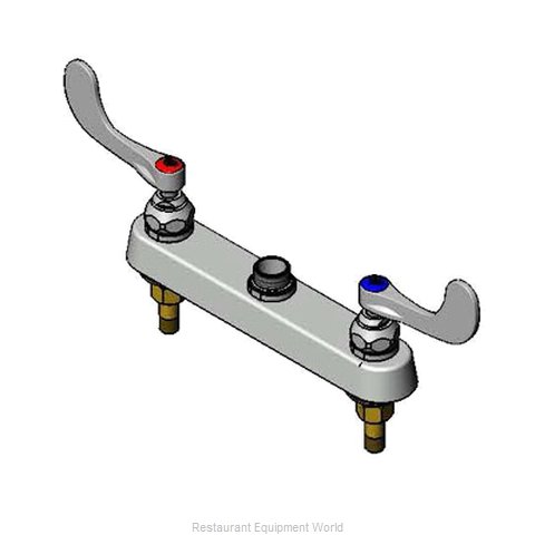 TS Brass B-1120-LN-WH4 Faucet Deck Mount