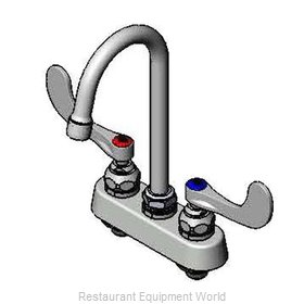 TS Brass B-1141-02A-WH4 Faucet Deck Mount