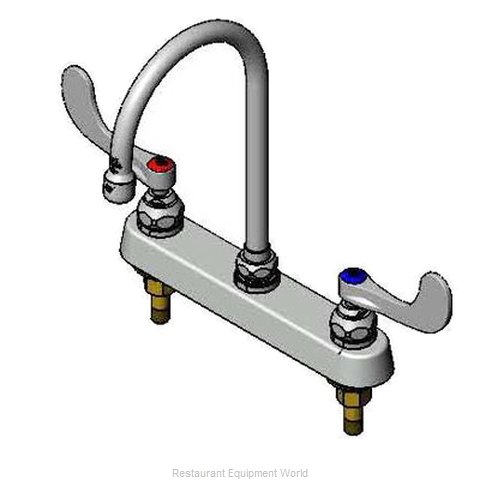 TS Brass B-1142-04 Faucet Deck Mount (Magnified)
