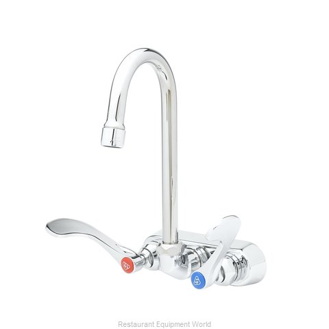 TS Brass B-1146-02A-CR4 Faucet, Wall / Splash Mount