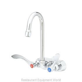 TS Brass B-1146-02A-CR4 Faucet, Wall / Splash Mount