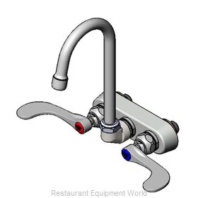 TS Brass B-1146-02A-WH4 Faucet Wall / Splash Mount