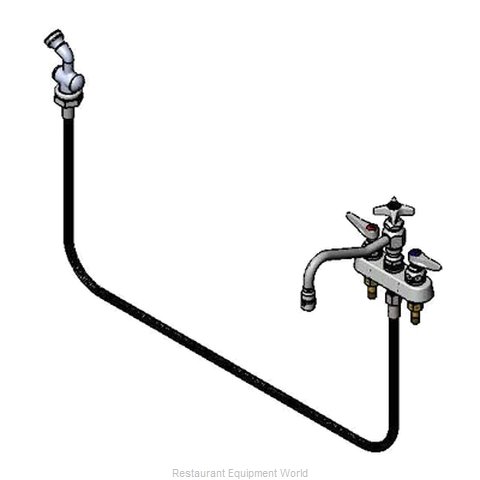 TS Brass B-1151 Faucet with Spray Hose