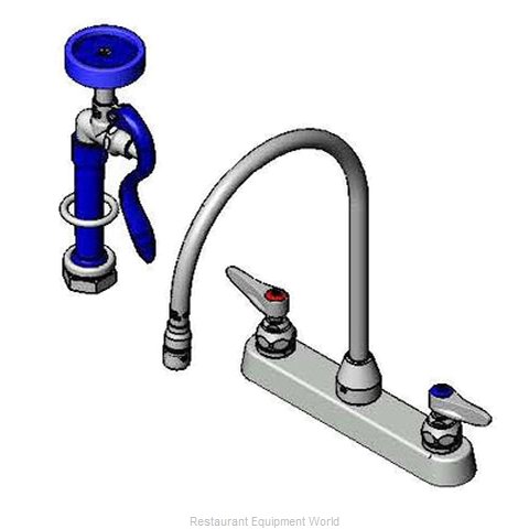 TS Brass B-1172-96-135X Faucet with Spray Hose