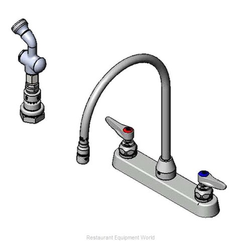 TS Brass B-1172-T Faucet with Spray Hose