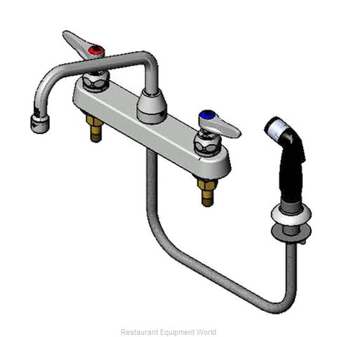TS Brass B-1172 Faucet with Spray Hose