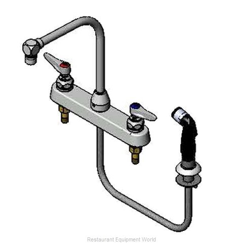 TS Brass B-1173 Faucet with Spray Hose