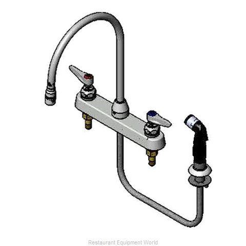 TS Brass B-1174 Faucet with Spray Hose