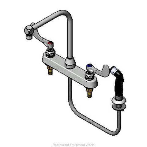 TS Brass B-1175 Faucet with Spray Hose