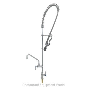 TS Brass B-2285-12-CR-BC Pre-Rinse Faucet Assembly, with Add On Faucet
