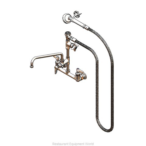 TS Brass B-2308 Faucet with Spray Hose