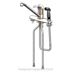 TS Brass B-2730-3H Faucet, Single Lever