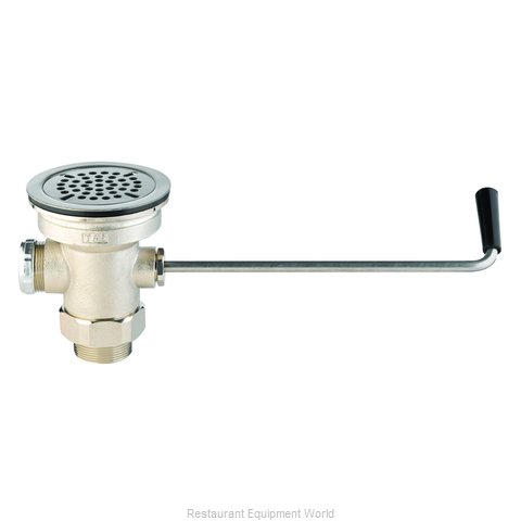 TS Brass B-3940-XL Drain, Lever / Twist Waste