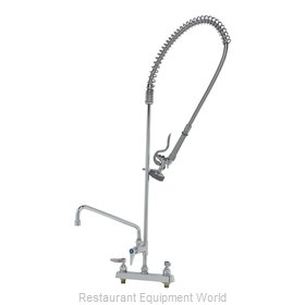 TS Brass B-5120-12-B Pre-Rinse Faucet Assembly, with Add On Faucet