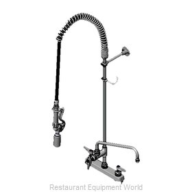 TS Brass B-5120-12-BJ Pre-Rinse Faucet Assembly, with Add On Faucet