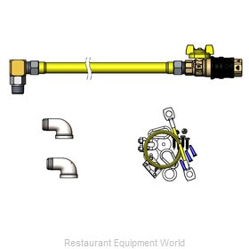 TS Brass HG-4D-48G-SEL Gas Connector Hose Kit / Assembly