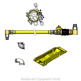 TS Brass HG-4D-48GS-K-PS Gas Connector Hose Kit / Assembly