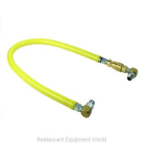 TS Brass HG-4D-48S Gas Connector Hose Assembly