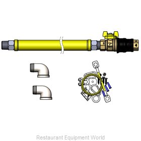 TS Brass HG-4E-48G-K Gas Connector Hose Kit / Assembly