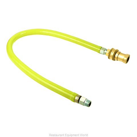 TS Brass HG-6C-72 Gas Connector Hose Assembly