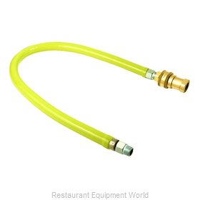 TS Brass HG-6C-72 Gas Connector Hose Assembly