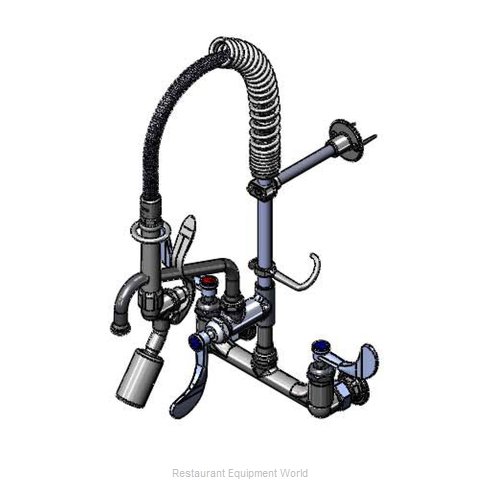TS Brass MPW-8WWN-08-CR Pre-Rinse Faucet Assembly, Mini